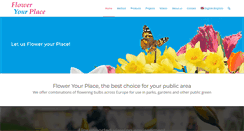Desktop Screenshot of floweryourplace.com