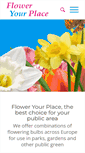 Mobile Screenshot of floweryourplace.com